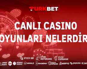 Turkbet canlı casino oyunları nelerdir?