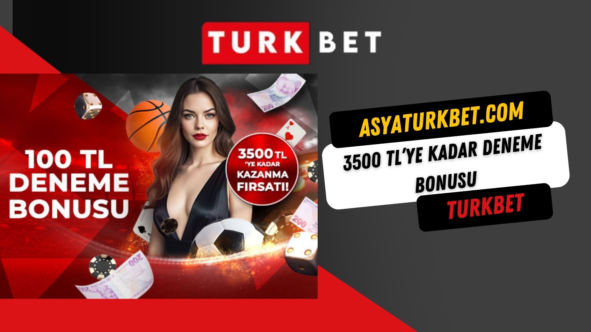 Turkbet 3500 TL’ye Kadar Deneme Bonusu