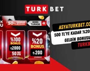 Turkbet 500 TL’ye Kadar %200 Hoş Geldin Bonusu