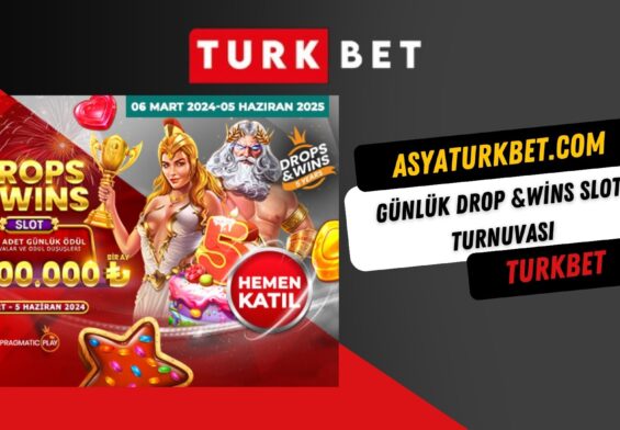 Turkbet Günlük Drop &Wins Slot Turnuvası