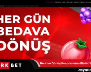 Bedava Dönüş Kazanmanın Binbir Yolu; Turkbet