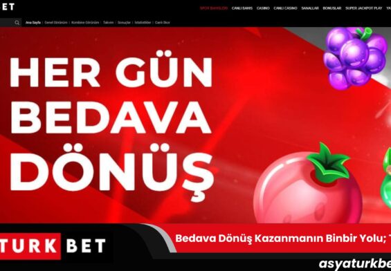 Bedava Dönüş Kazanmanın Binbir Yolu; Turkbet
