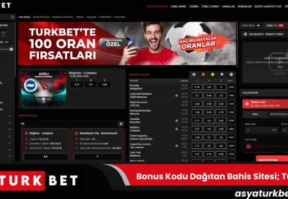 Bonus Kodu Dağıtan Bahis Sitesi; Turkbet
