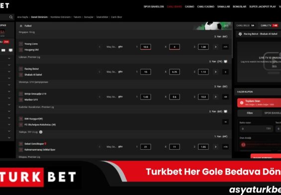 Turkbet Her Gole Bedava Dönüş