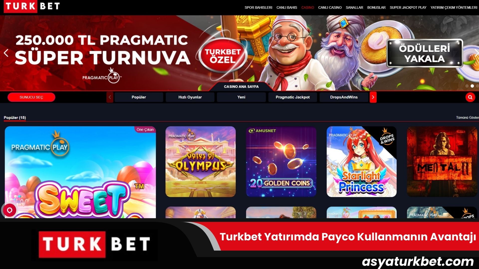 Turkbet Yatırımda Payco Kullanmanın Avantajı